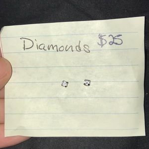 Diamond earrings